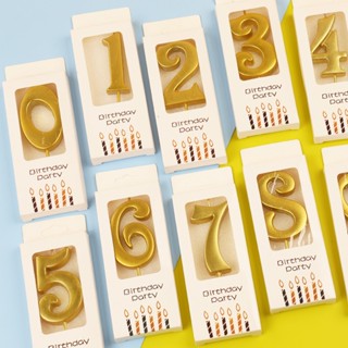   RẺ VÔ ĐỊCH  - Nến Số Béo Loại Đẹp - Trang trí bánh sinh nhật bánh kem 