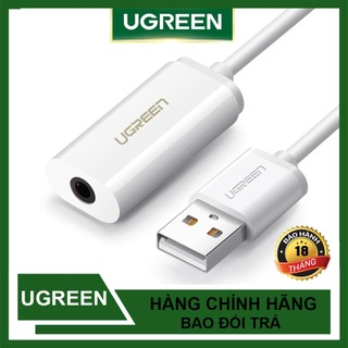 Bộ Chuyển USB Sang Âm Thanh 3.5mm Chính Hãng Ugreen 30712