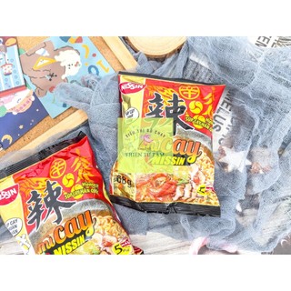  Mì Cay Ăn Liền Nissin Sợi Mì Dai Mềm Nước Sốt Đậm Đà Gói Tiện Lợi 68g 