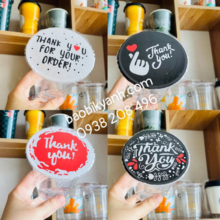 Cuộn màng dập nắp, màng dập cốc, keo ép ly, màng ép ly nhựa trà sữa