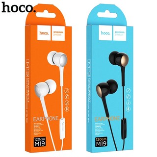 Tai nghe dây Hoco M19 có micrô 1.2m dây 3.5mm jack nút phím điều khiển đơn cho âm nhạc và cuộc gọi