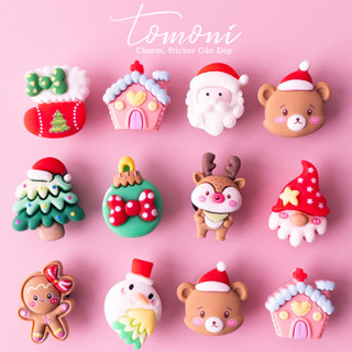 Sticker Gắn Dép, Jibbitz, Hình Charm Trang Trí DIY Giáng Sinh Dễ Thương - HQ46