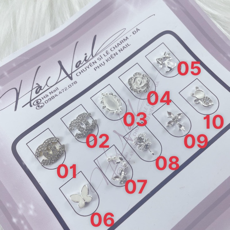 charm gắn móng tay chân(hàng mới về)