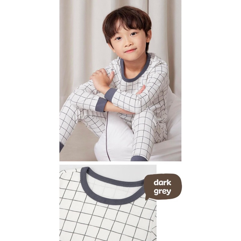 Bộ ngủ thu đông cho bé tay dài quần dài hàng xuất Hàn dư xịn