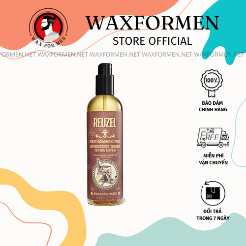 Xịt tạo phồng Reuzel Spray Tonic Grooming - Wax for men
