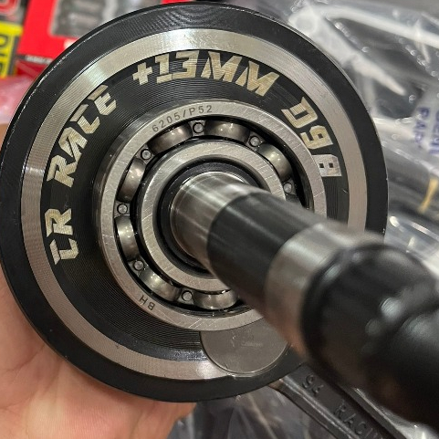 Dên Đen 13t3 má 98 CR RACE chống gãy - Wave Dream Si50 Ex50 Cub K pipe - zên 13 tay 3 tự do