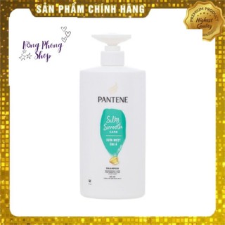 Dầu gội pantene suôn mượt óng ả 650ml - hàng chính hãng