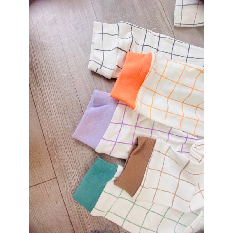 Bộ ngủ thu đông cho bé tay dài quần dài hàng xuất Hàn dư xịn