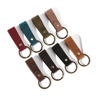 Móc chìa khoá da bò thật - handmade 100% - dn5024