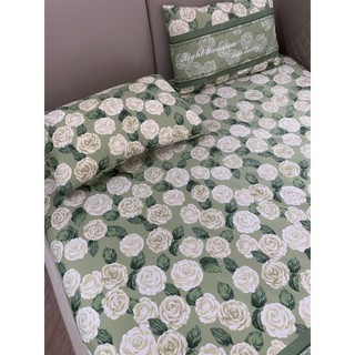 Set 3 Món Ga Gối Cotton Poly, Drap Trải Nệm M2 M6 M8 Họa Tiết Dễ Thương (Miễn Phí Bo Chun)