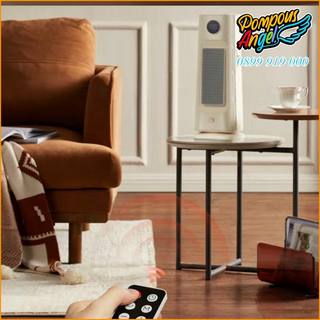 Máy sưởi gốm ,quạt sưởi OIDIRE ODI-NF01 dạng cây đứng cho phòng 20-30m2  công suất 2000W bảo hành 12 tháng