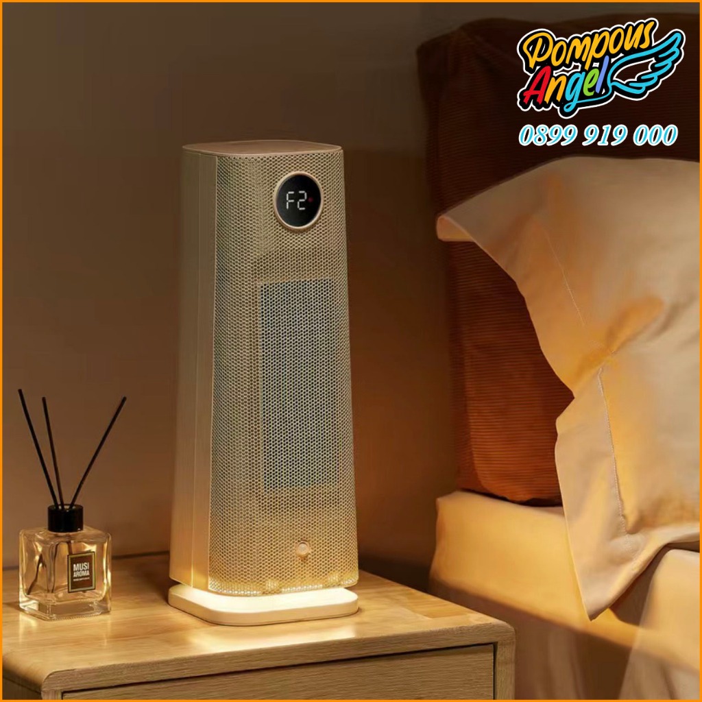 Máy sưởi gốm ,quạt sưởi OIDIRE ODI-NF01 dạng cây đứng cho phòng 20-30m2  công suất 2000W bảo hành 12 tháng