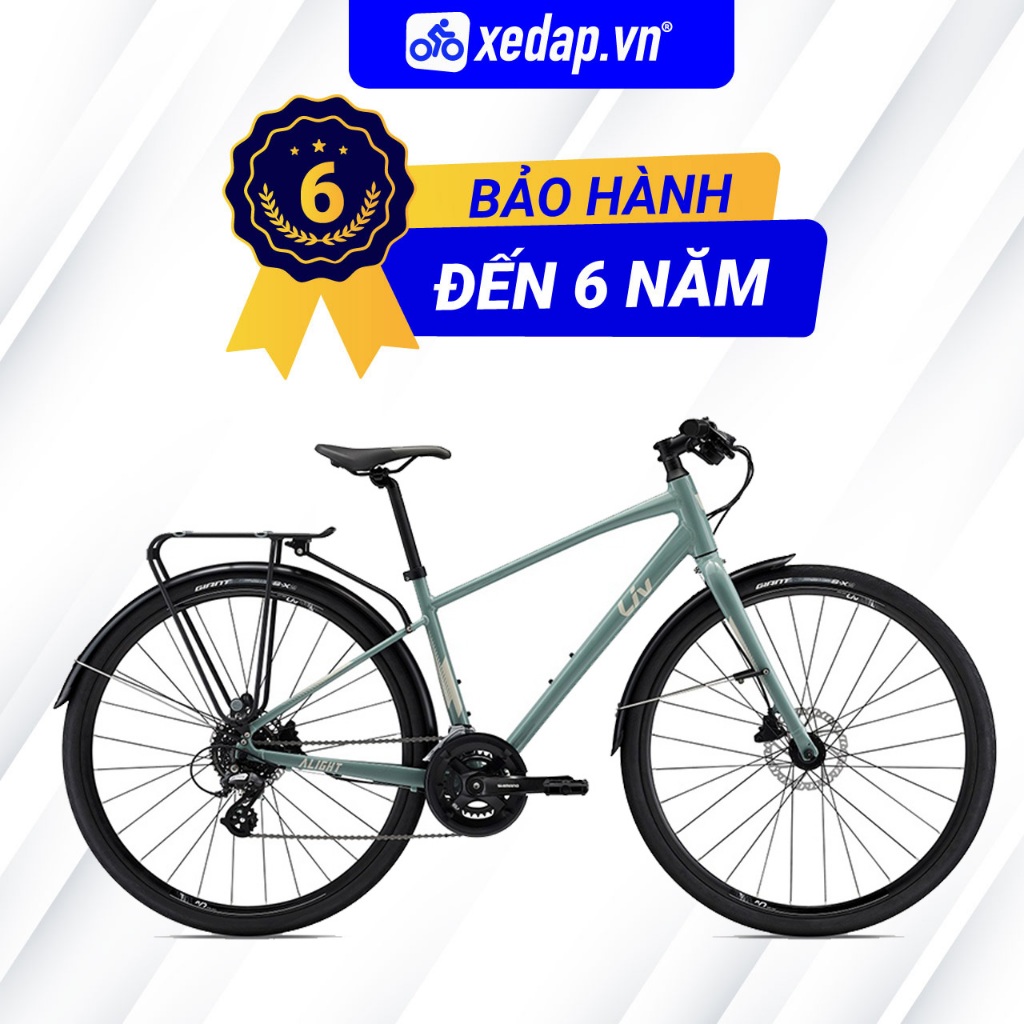 Xe Đạp Thể Thao Đường Phố Touring GIANT LIV Alight 2 DD City Disc – Phanh Đĩa, Bánh 700C – 2022