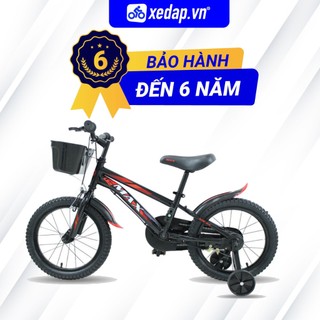 Xe Đạp Trẻ Em YOUTH MAX BIKE Leo – Bánh 16 Inches – 2022 cho bé trai và gái 4 đến 7 tuổi cao 1 mét - 1m2