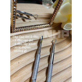 Cây Cạo Gel inox 2 đầu