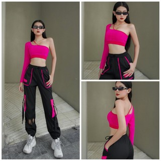 SET BRA LƯỚI + QUẦN TÚI PHỐI TẬP ZUMBA,GYM,AEROBIC