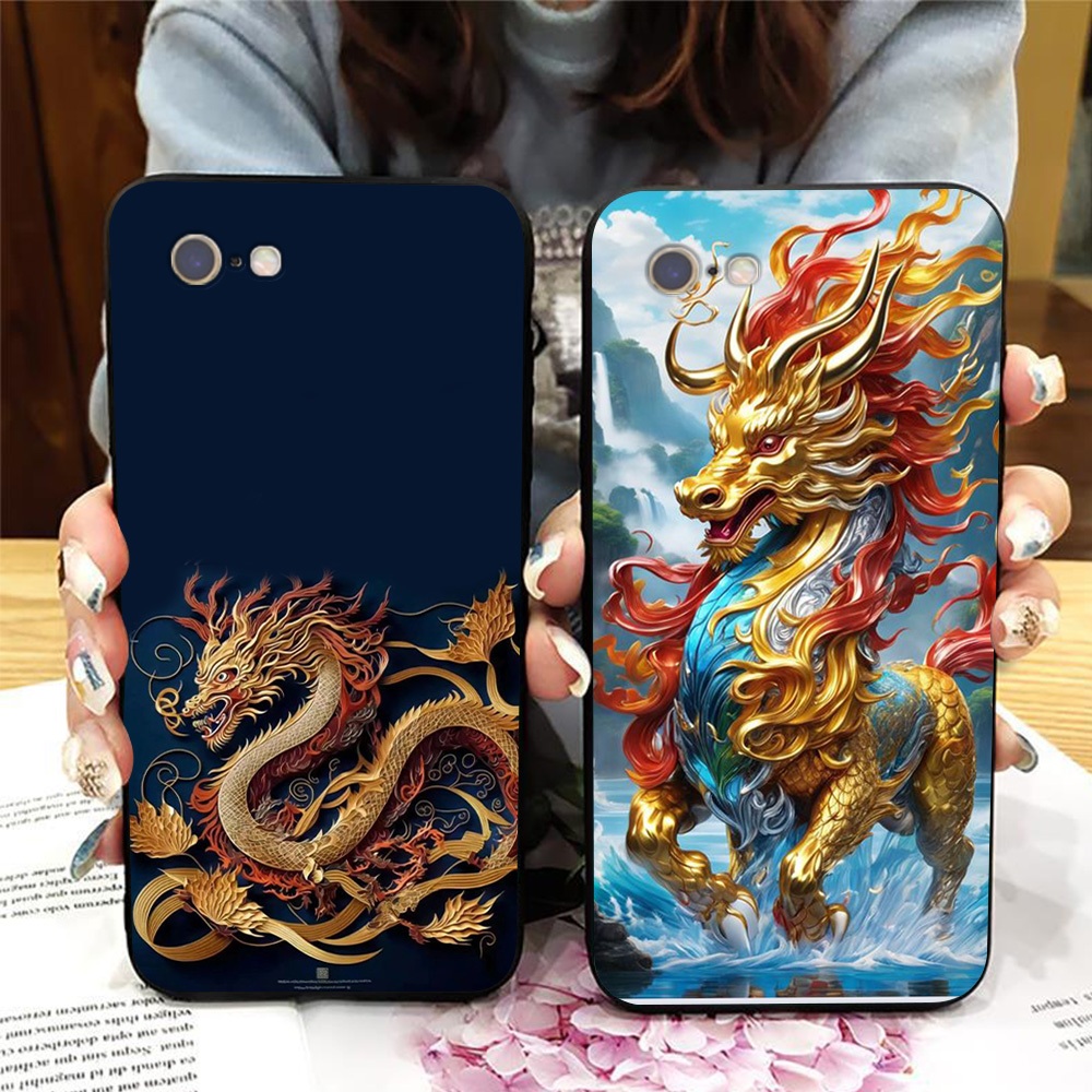 Ốp lưng Iphone 6 / ip 6S / 6 Plus / 6S Plus / ip 7 / ip 8 in hình rồng siêu chất