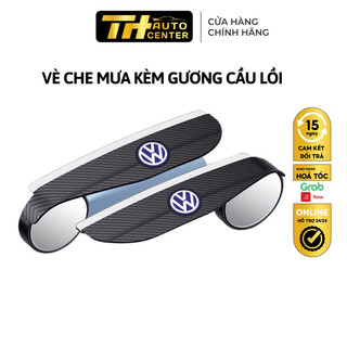 Combo vè che mưa kèm gương cầu lồi - set 2in1 gắn gương cầu lồi 360 độ siêu tiện lợi phukienxehoith