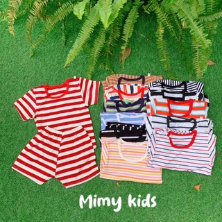Quần áo bộ cộc tay cho bé trai, bé gái từ 6 - 16kg