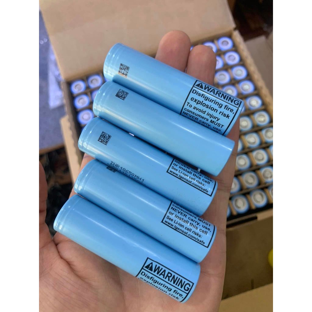 Pin 18650 LG Chem dung lượng 3200mAh - 3.7V xả 20A  / Tháo khối MH1