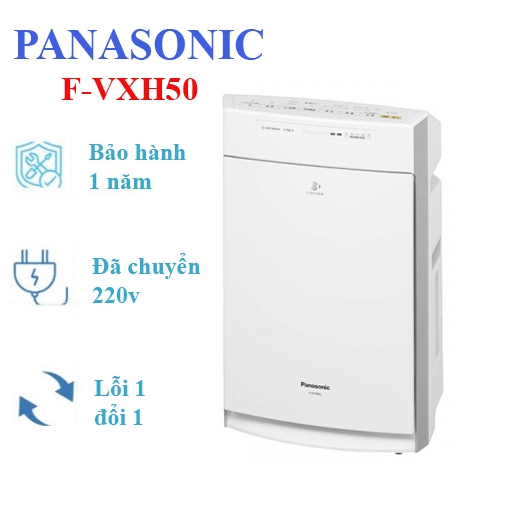 Máy lọc không khí Panasonic VXH50 - VXJ50  mới 95% - 98% Hàng nội địa nhật - có bù ẩm - đã chuyển 220v