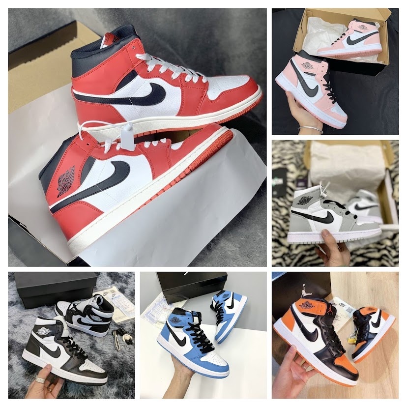 Giày Jordan Cổ Cao, Giày Thể Thao Nam Nữ Sneaker Thời Trang Hàng Đẹp Full Box Bill
