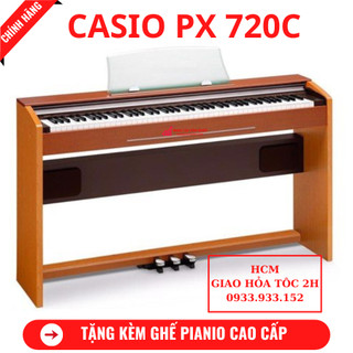 Đàn piano điện casio px 720 + tặng kèm ghế piano cao cấp