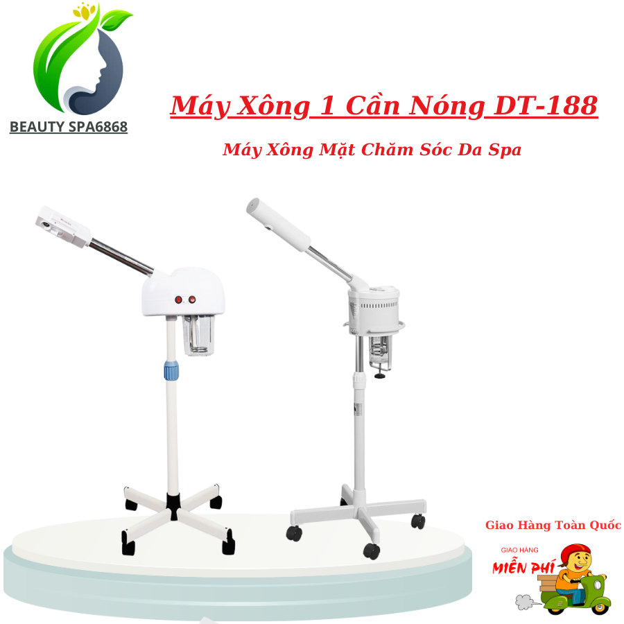 Máy Xông 1 Cần Nóng DT-188 Máy 707 | Máy Xông Mặt Chăm Sóc Da Spa Bảo Hành 12Th