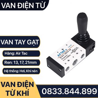 Van tay gạt airtac, van tay gạt khí nén 4h210 - 08 airtac