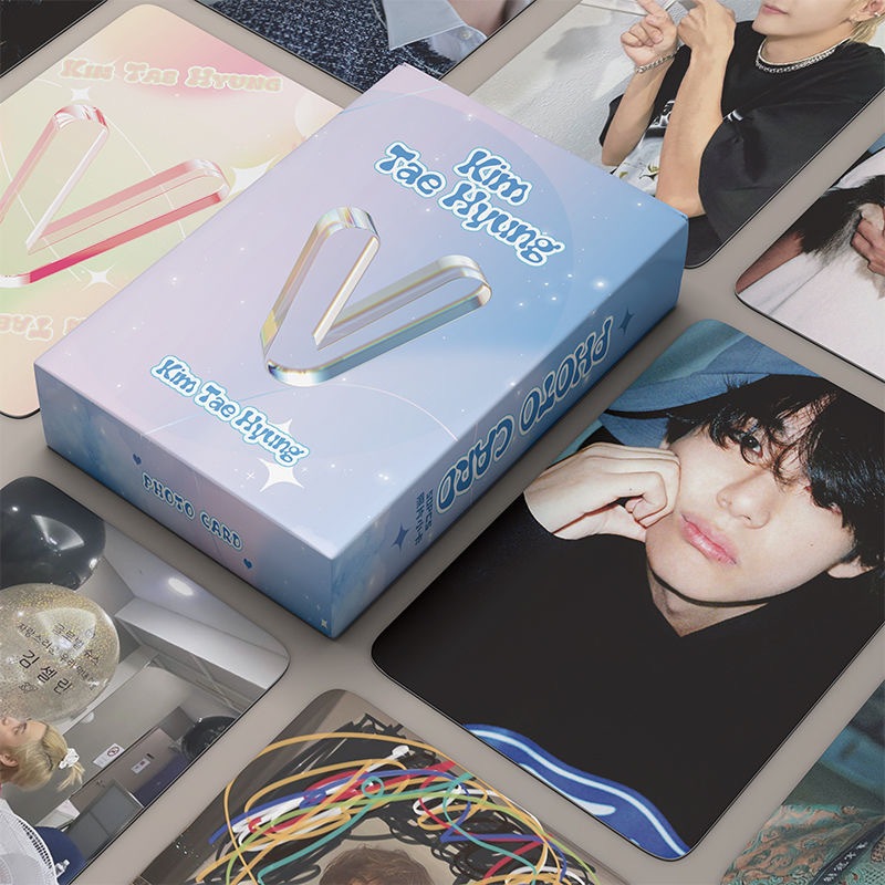 Set 50 photo card unoff Hologram BTS-V