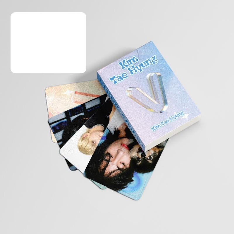 Set 50 photo card unoff Hologram BTS-V