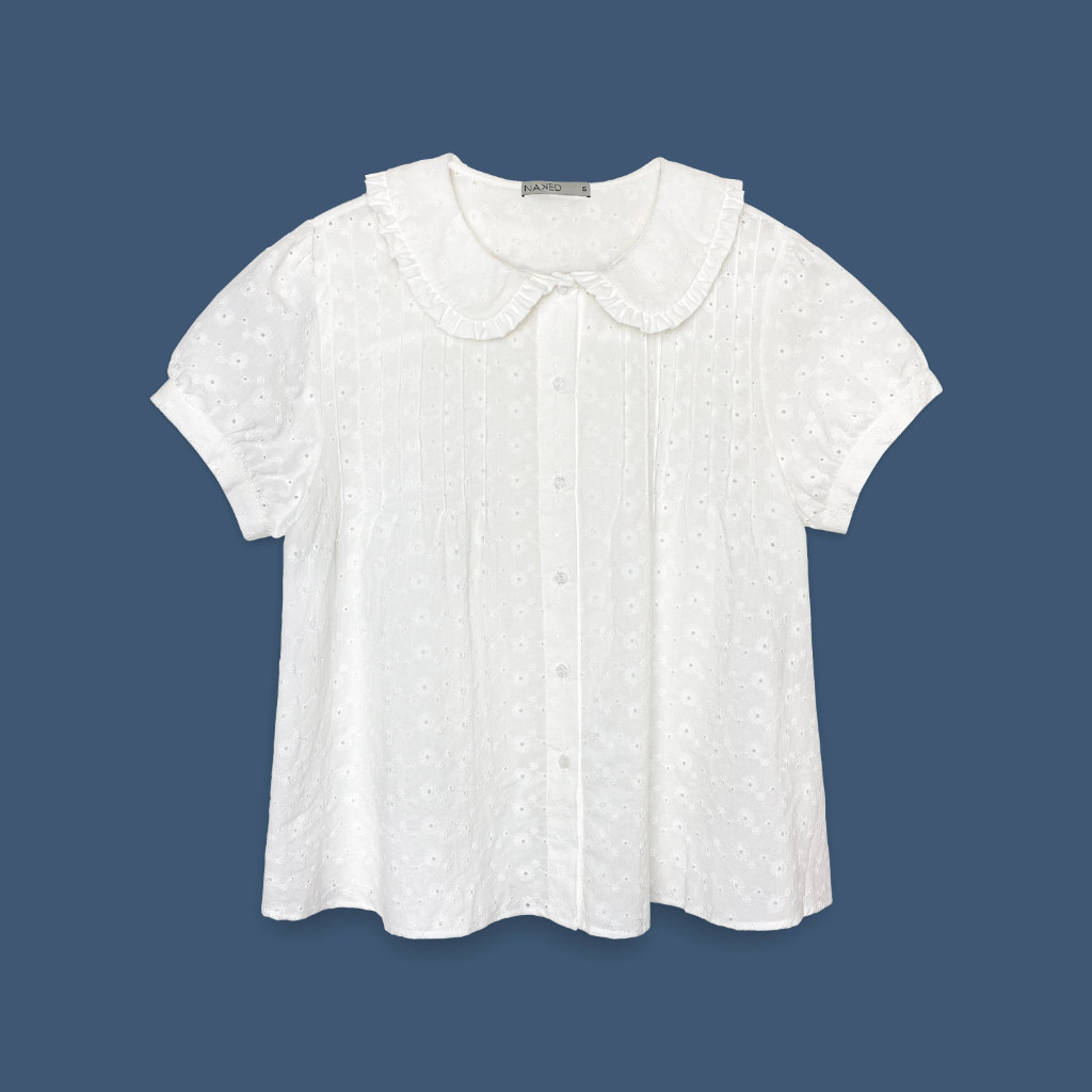 Áo cộc tay cổ sen NAKED by V - Dolly Blouse