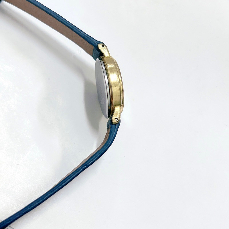 Đồng hồ nữ si hiệu Orient, chạy kim rốn, dây da mặt tròn