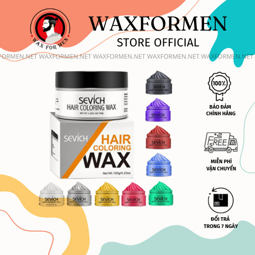 Sáp Vuốt Tóc Đổi Màu Tóc Tạm Thời SEVICH - Wax for men