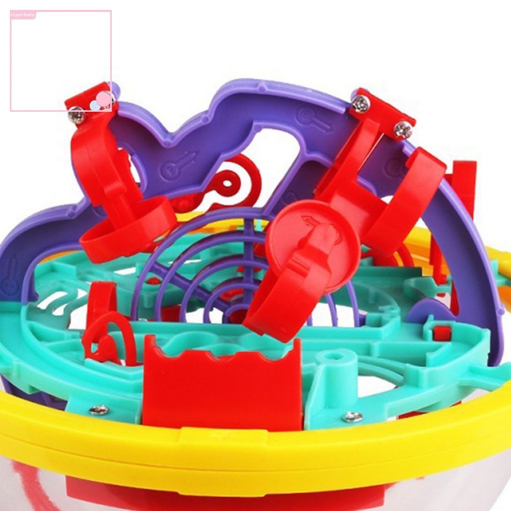 Đồ Chơi Bóng Mê Cung 3d Bằng Nhựa Dễ Thương Cho Bé