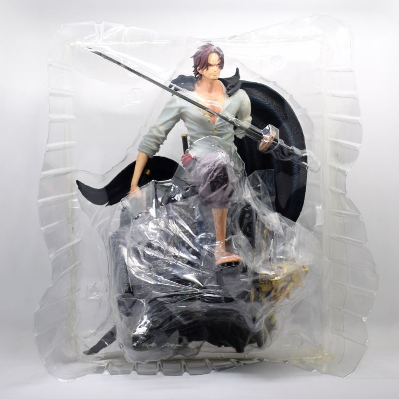 Mô Hình Shanks Tóc Đỏ Đứng Gác Mái Nhà 32CM Mô hình One Piece Cao Cấp, Figure Mô Hình Anmie One Piece Luffy Vua Hải Tặc