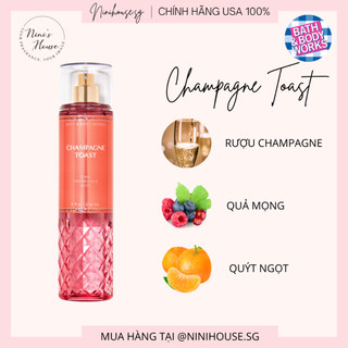🍊Xịt thơm mùi Champagne Toast - Bath and Body Works