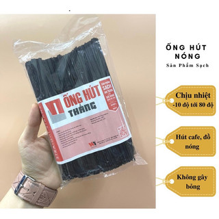 Túi ống hút tăm uống coffee nóng dùng một lần cao cấp