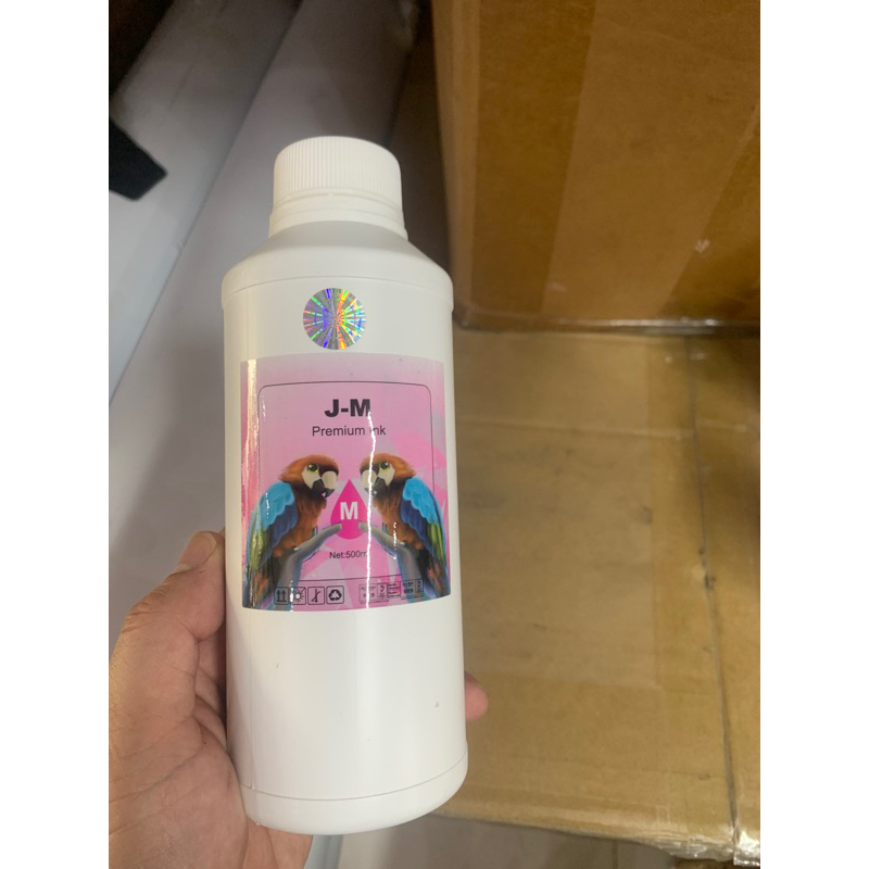 Mực J chai 500ml mẫu mới nhất Dùng chung cho máy in phun màu Canon như G1010-G2000-G2010-G3010-IX 6770 -6860