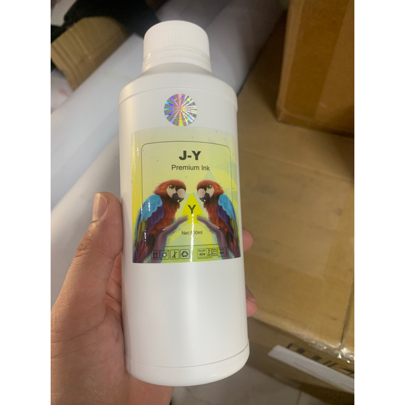 Mực J chai 500ml mẫu mới nhất Dùng chung cho máy in phun màu Canon như G1010-G2000-G2010-G3010-IX 6770 -6860