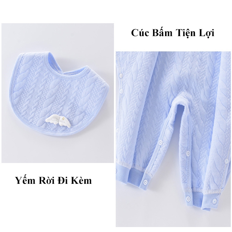 Body trần bông cho bé từ sơ sinh - BD01