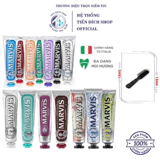 Kem đánh răng marvis toothpaste full các mùi bán chạy của hãng marvis ý | 10ml / 25ml / 75ml / 85ml