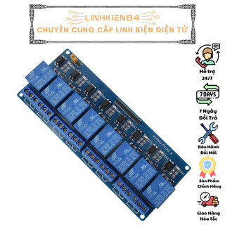 Module Relay 8 Kênh 5V 12V Kích Mức Thấp