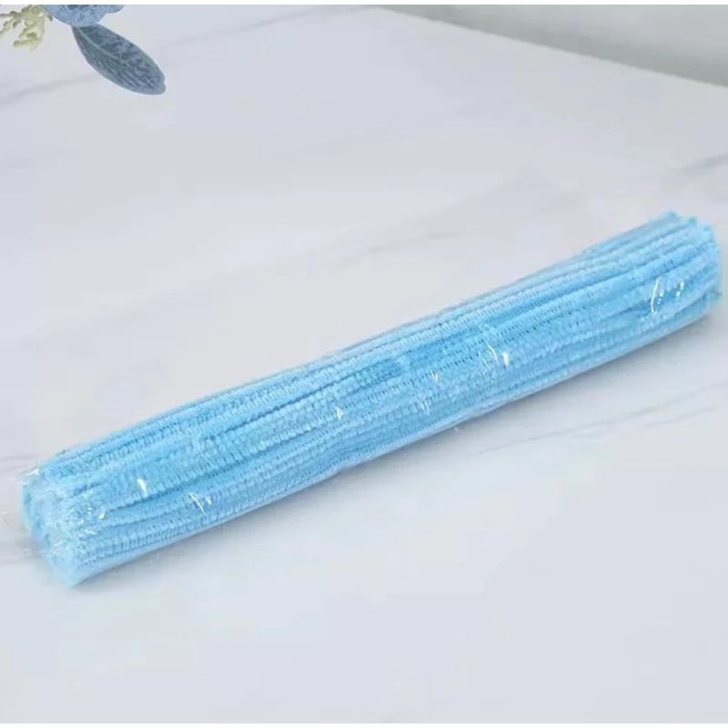 Set 100 Dây kẽm nhung màu pastel