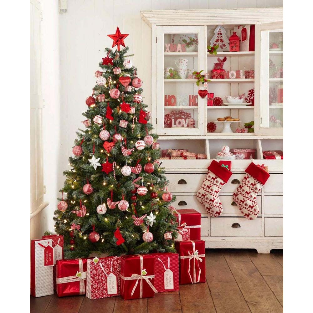 Cây Thông Noel Trang Trí 1m5, 1m8-  Cây Thông Noel Tán Dày Đón Giáng Sinh Đầy Đủ Phụ Kiện