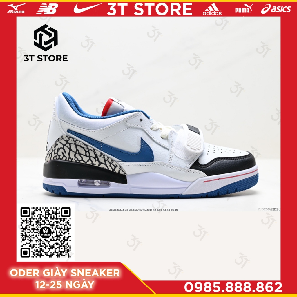 GIÀY SNEAKER MÃ SẢN PHẨM: FV8117-141_Nike Air Jordan Legacy 312 Low”White/Pine Green_FULL BOX_FREE SHIP TOÀN QUỐC