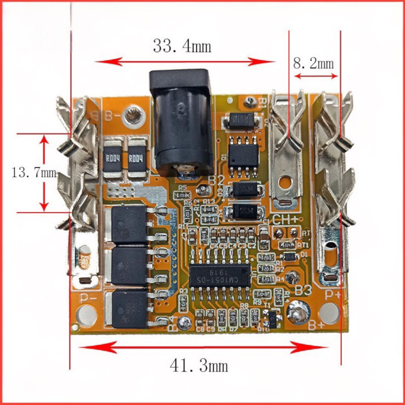 Mạch pin Makita 5S / 18V 21V / 65A, Sạc Đầy tự ngắt bảo vệ pin luthium
