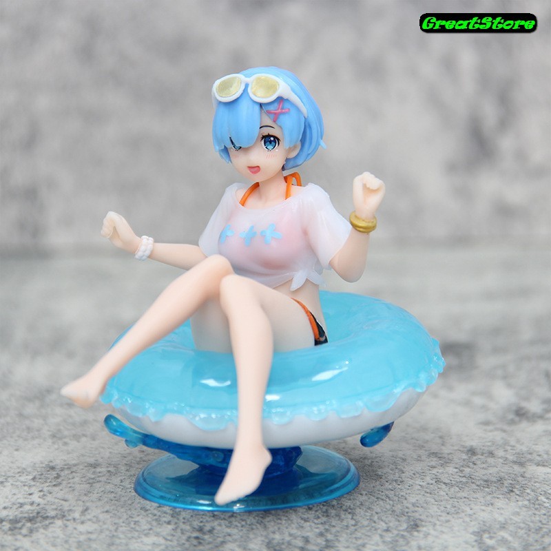 Mô hình Aqua Float Girls Albedo, Elaina, Rem, Yukino, Hatsune Miku Anime Girl Figure