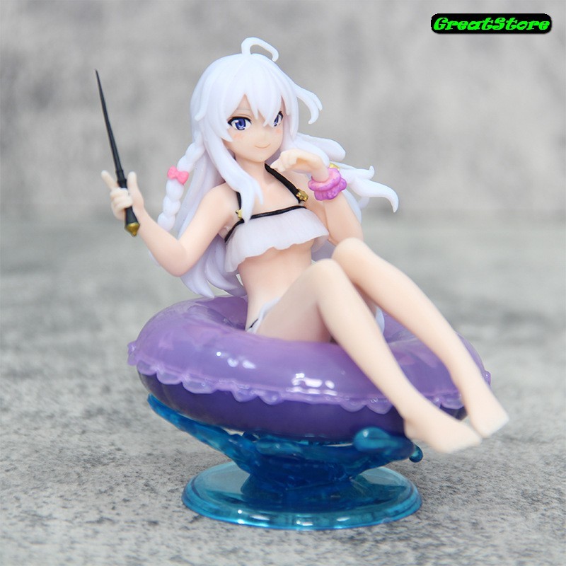 Mô hình Aqua Float Girls Albedo, Elaina, Rem, Yukino, Hatsune Miku Anime Girl Figure