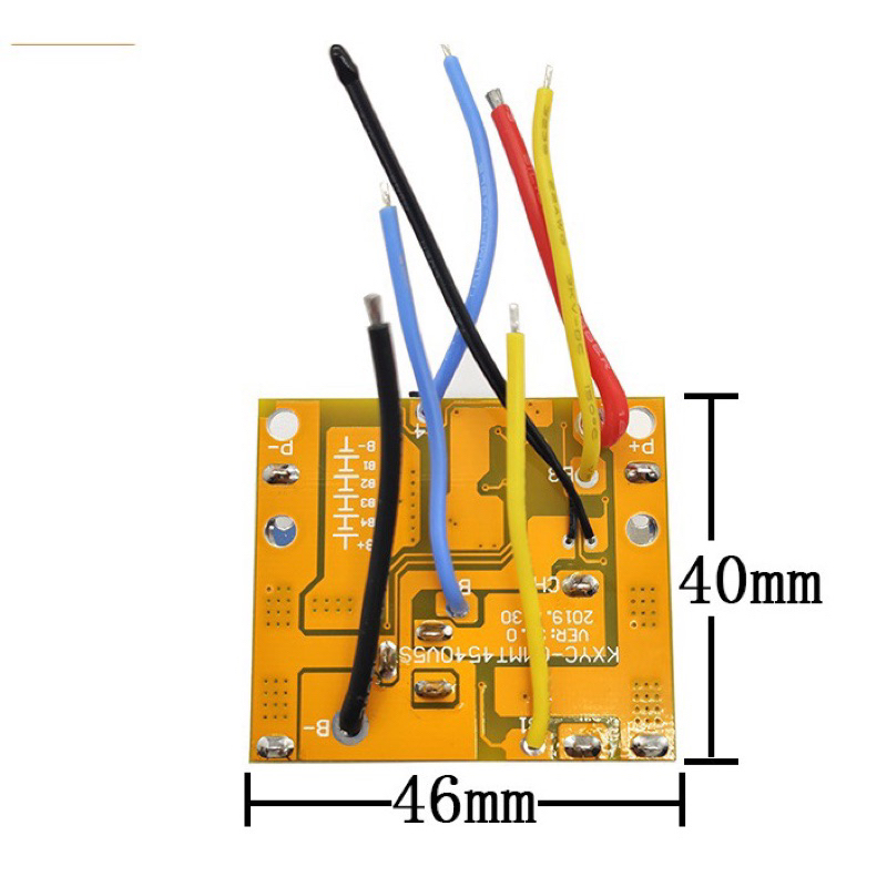 Mạch pin Makita 5S / 18V 21V / 65A, Sạc Đầy tự ngắt bảo vệ pin luthium